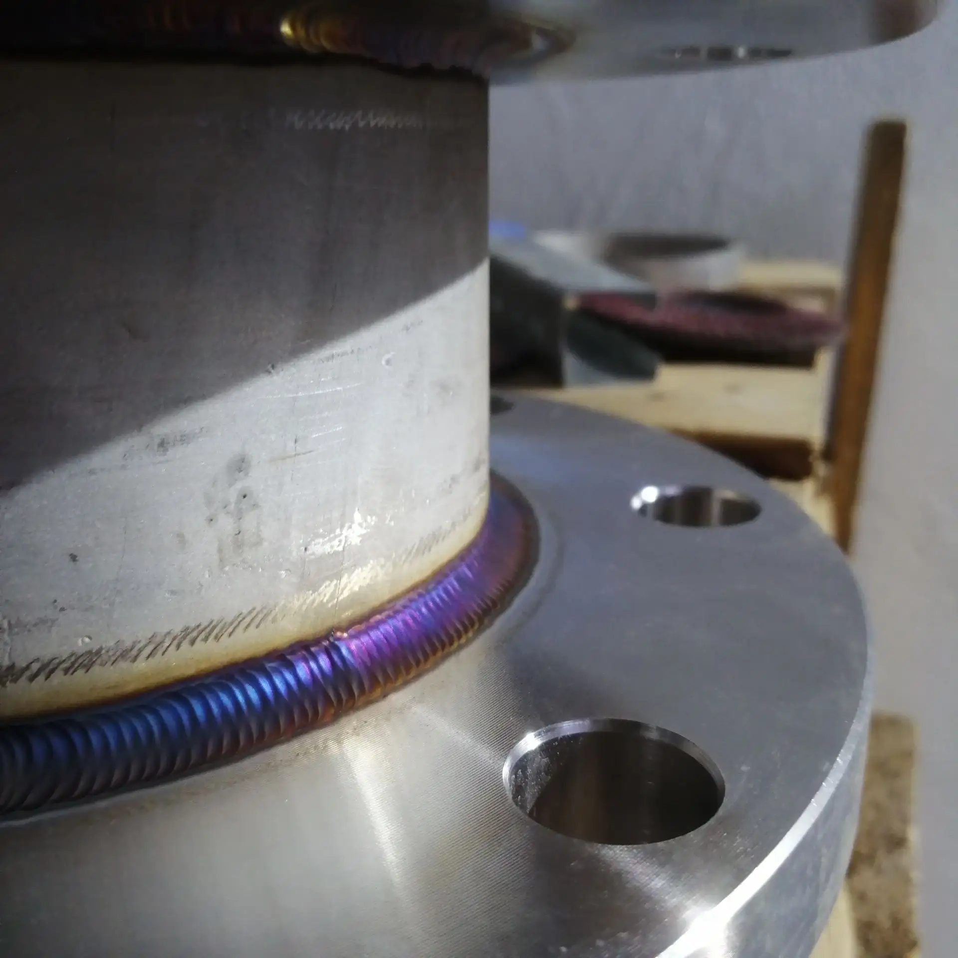 Нержавейка 500 мм - этап сборки