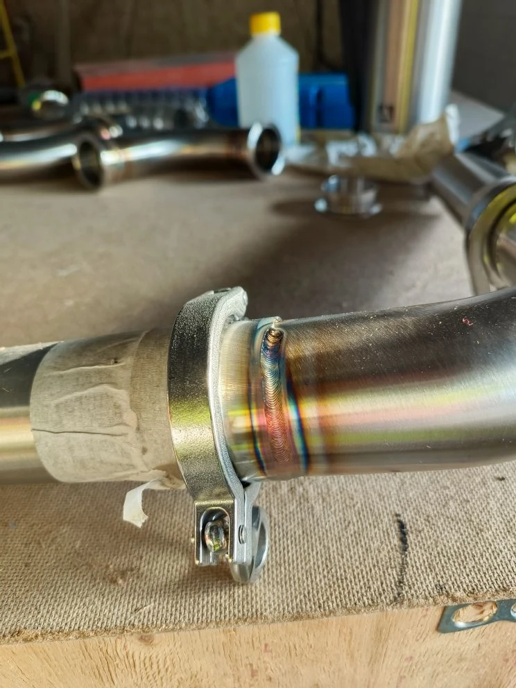 Фармацевтические трубы 316L - готовый участок